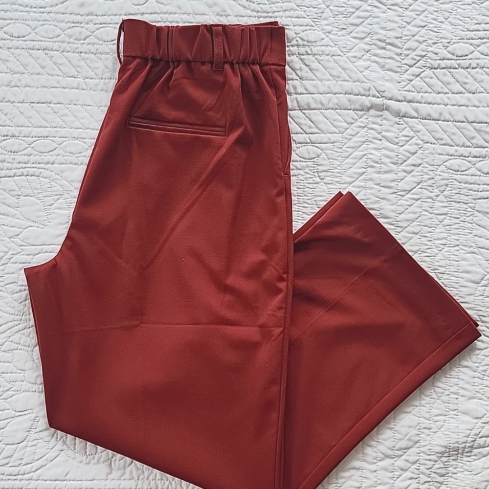 Elegant Rust Trousers